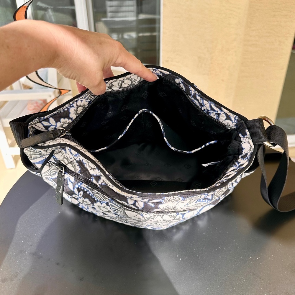 Vera Bradley, Snow Lotus Cross Body Bag - Picture 7 of 16